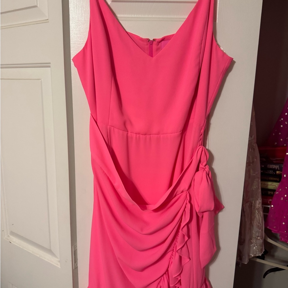 Lilly Pulitzer Alyssa  Elegant Pink Sleeveless Dress